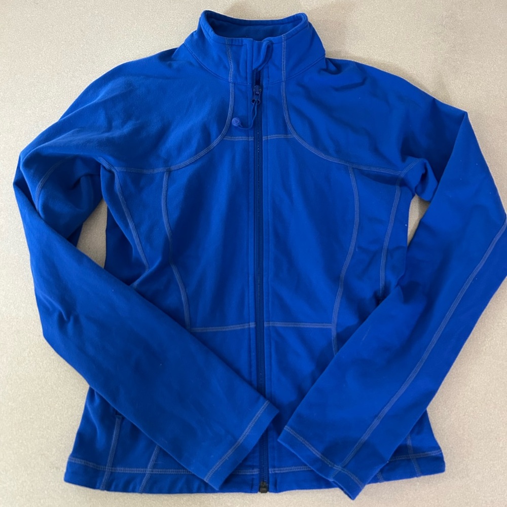 Lululemon Full Zip Cerulean Athletic Jacket ~ Size 4 ~ Define Jacket
